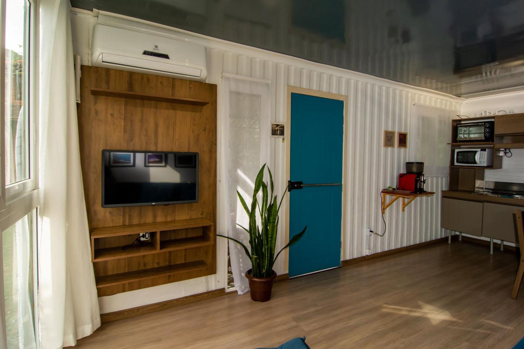 Casa Container Mágica no Campeche, 15 minutos da praia Florianopolis Exterior foto