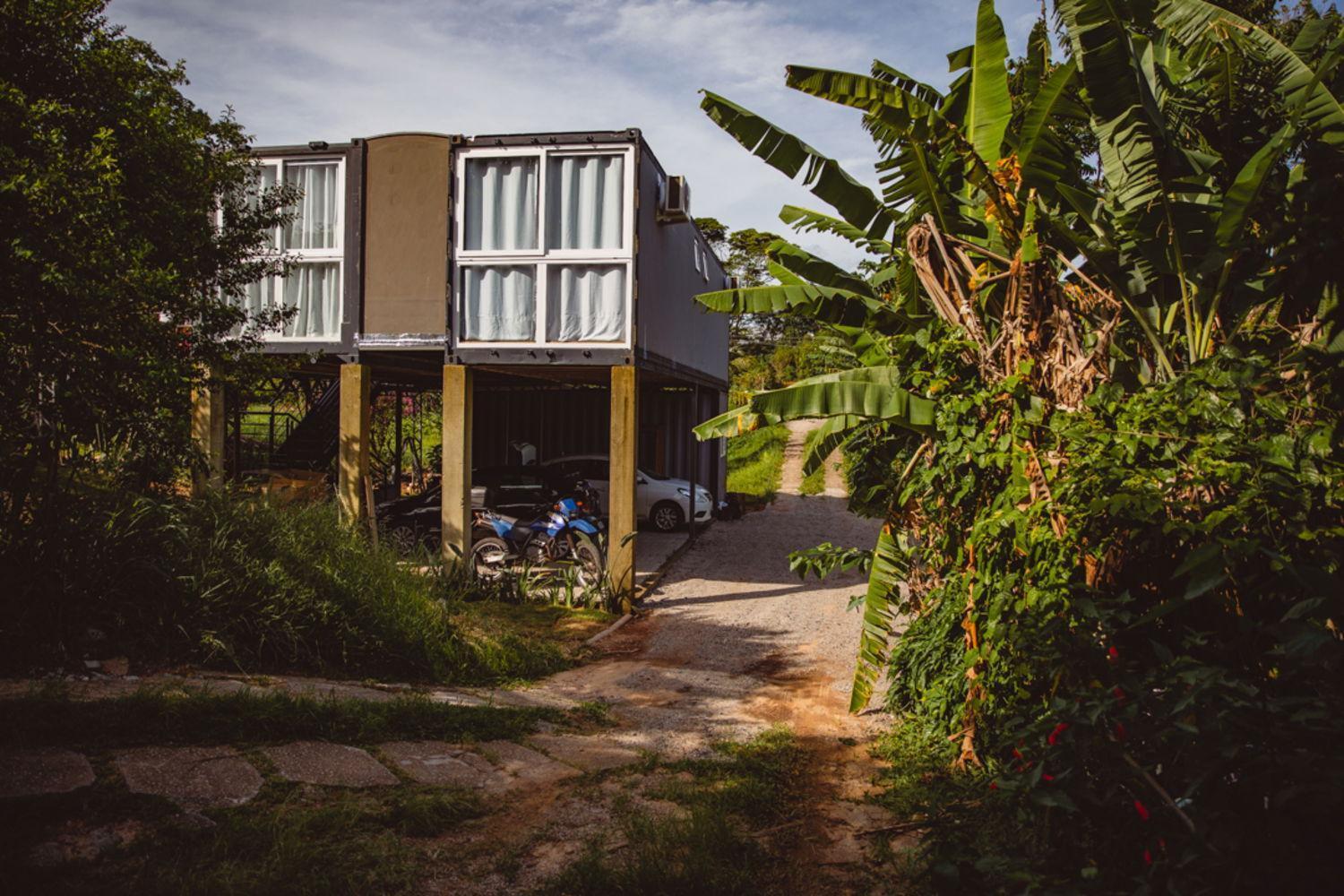Casa Container Mágica no Campeche, 15 minutos da praia Florianopolis Exterior foto